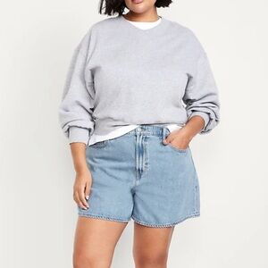 Old Navy High Rise Baggy Shorts